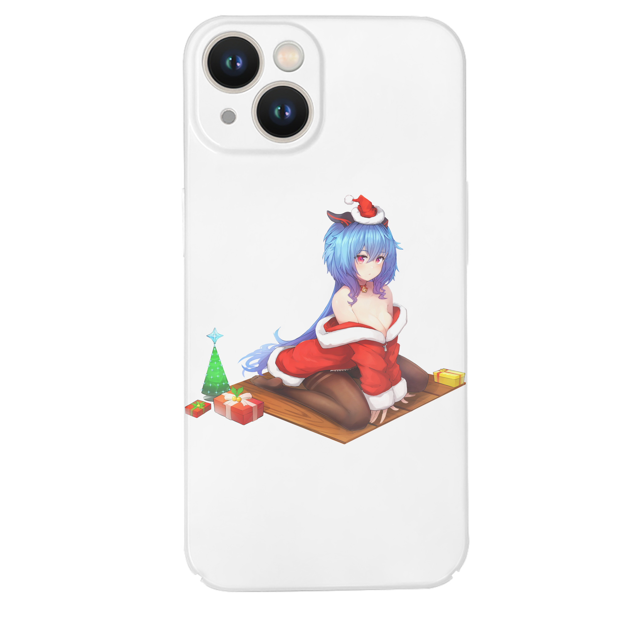 げんし神 甘雨 かんう genshin Ganyu 【iPhone 14シリーズ対応】ハードケース